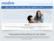 Tablet Screenshot of mediform.se